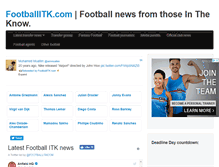 Tablet Screenshot of footballitk.com